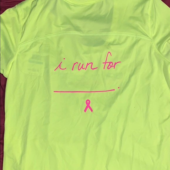 Cancer awareness running shirt - Picture 4 of 5